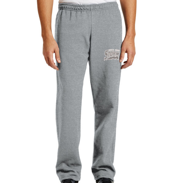 Gildan Heavy Blend Open Bottom Sweatpants - Embroidered Logo Thumbnail