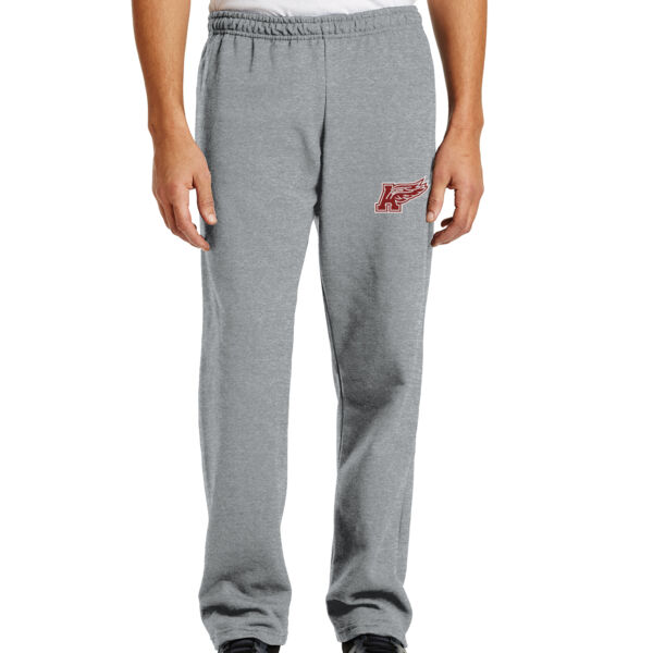 Gildan Heavy Blend Open Bottom Sweatpants - Embroidered Logo Thumbnail
