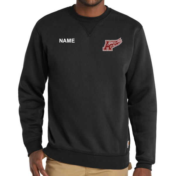 Carhartt Midweight Crewneck Sweatshirt  - Embroidered Logo **Add Name for $5! ** Thumbnail