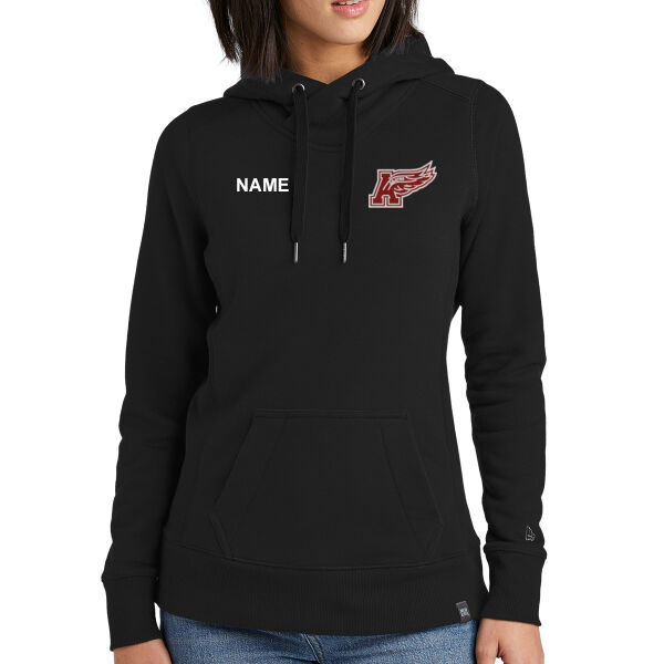 New Era Ladies French Terry Pullover Hoodie - Embroidered Logo **Add Name for $5! ** Thumbnail