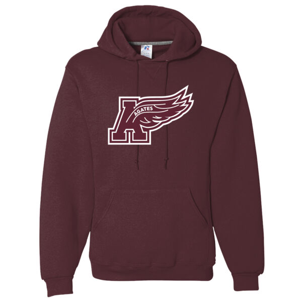 Russell Athletic Dri Power Hooded Sweatshirt - Printed Logo **Add Name for $5! ** Thumbnail