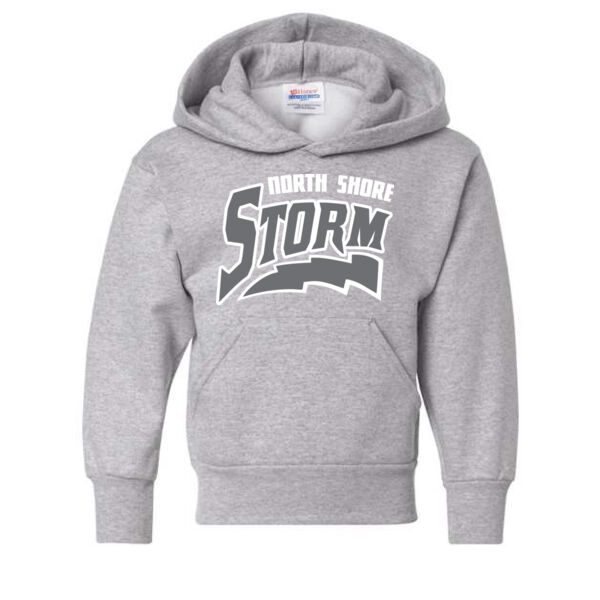 Hanes - Ecosmart® Youth Hooded Sweatshirt - Printed Logo **Add Name for $5! ** Thumbnail