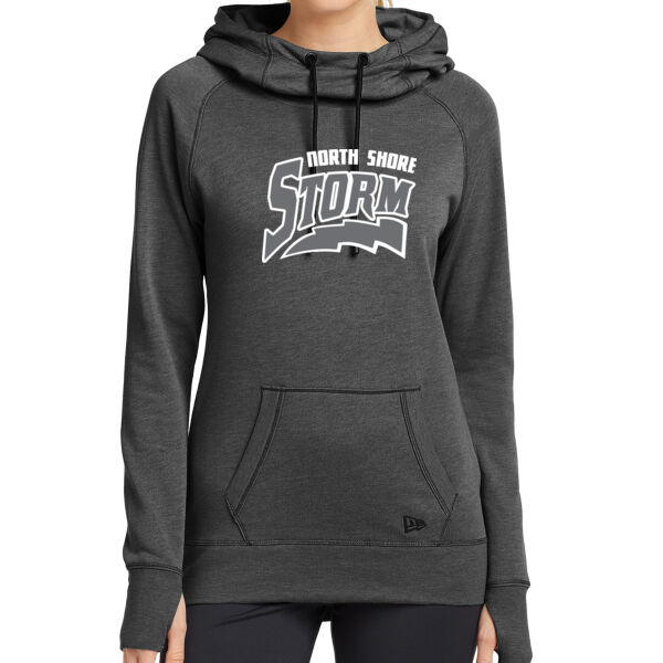 New Era® Ladies Tri-Blend Fleece Pullover Hoodie - Printed Logo **Add Name for $5! ** Thumbnail