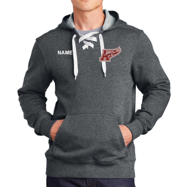 Sport-Tek® Lace Up Pullover Hooded Sweatshirt - Embroidered Logo **Add Name for $5! ** Thumbnail