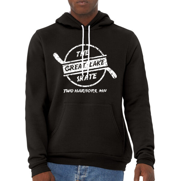 BELLA + CANVAS Unisex Sponge Fleece Pullover Hoodie - Printed Logo Thumbnail