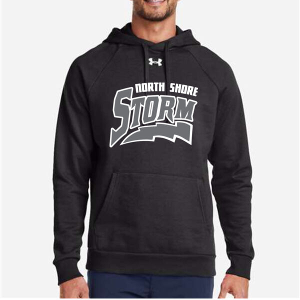 Mens Rival Fleece Hooded Sweatshirt - Printed Logo Thumbnail
