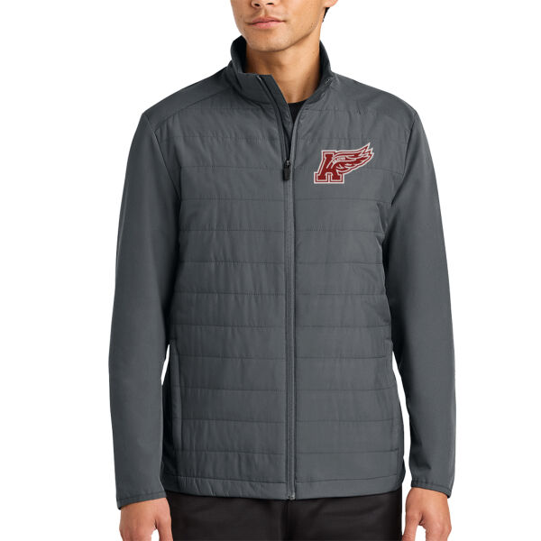 Sport Tek Teknical Hybrid Jacket - Embroidered Logo Thumbnail